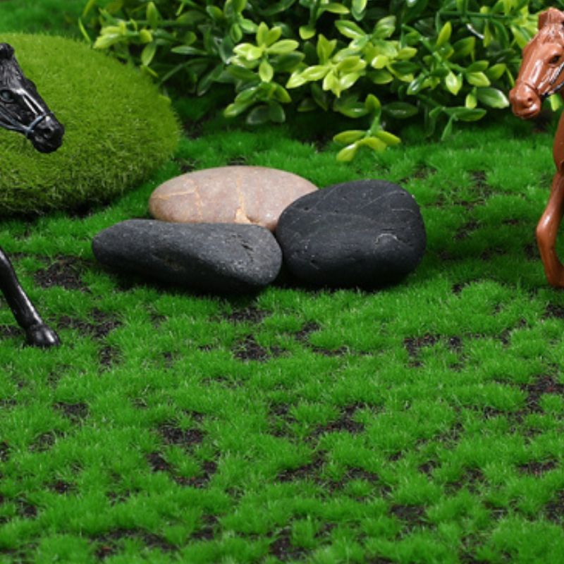 Artificial moss wall interior use