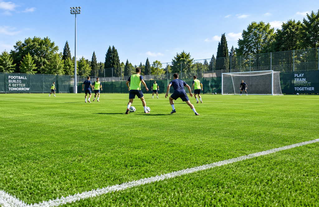 Hybrid turf solutions for football and landscaping