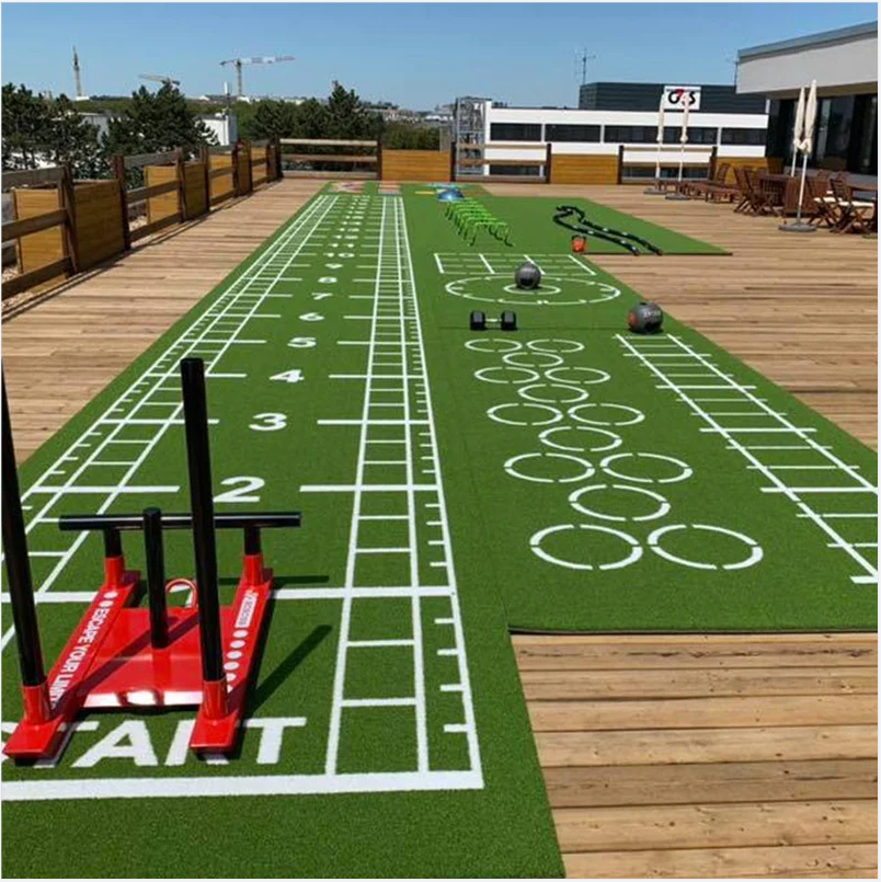 Artificial gym turf project