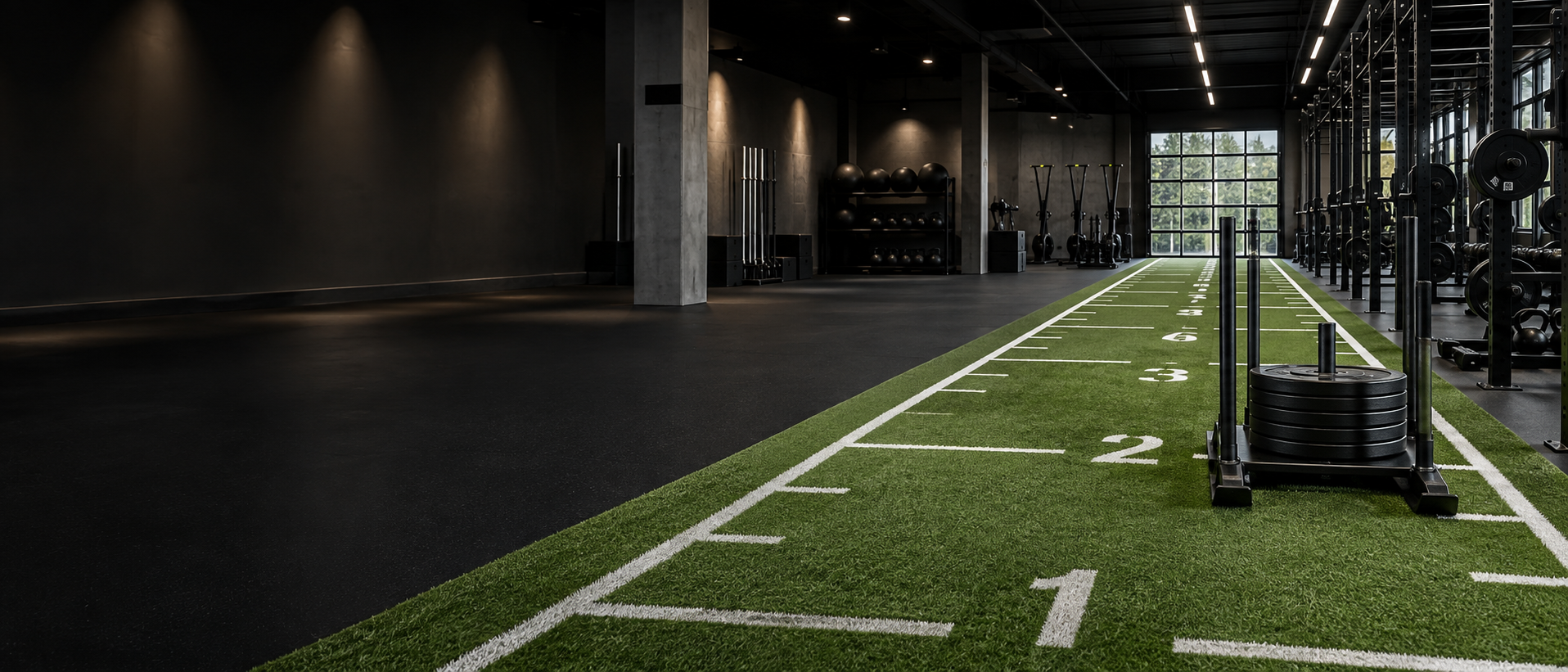 Gym turf for functional training