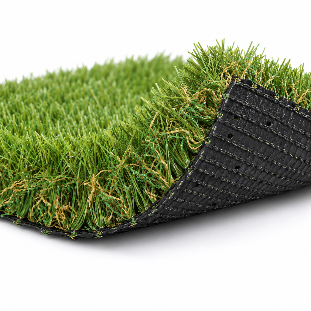 landscape artificial grass lawn with simple maintenance