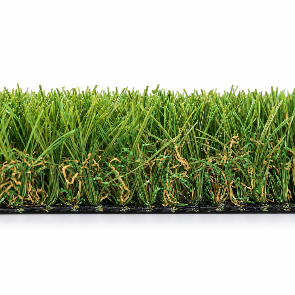 landscape artificial grass lawn with simple maintenance