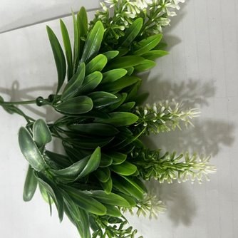 A24 artificial foliage accessory (white flower spray)